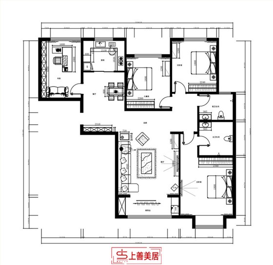 瀚唐125平北欧风