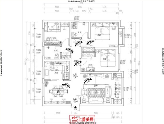 动线图