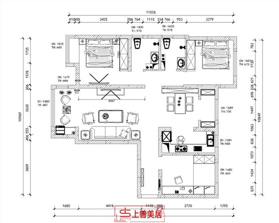 东南智汇成 126-平面图