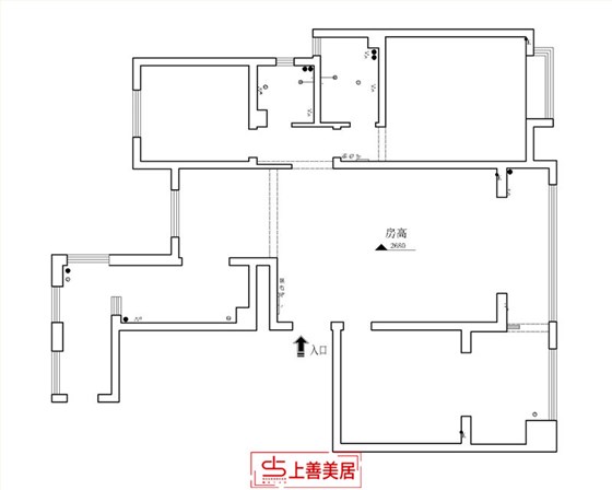 天河悦城原始户型图