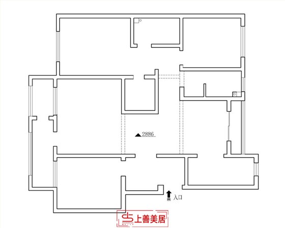 中基禧悦府原始户型图