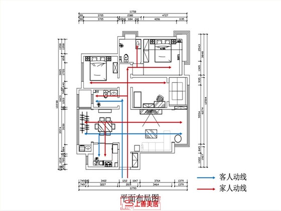 盛邦大都会139平行走动线图