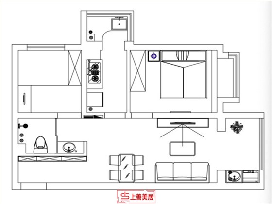 国宾壹号66平平面图