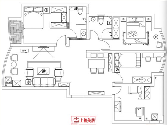 星河御城133平平面图