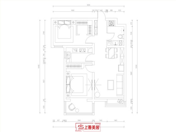 幸福城平面布局图