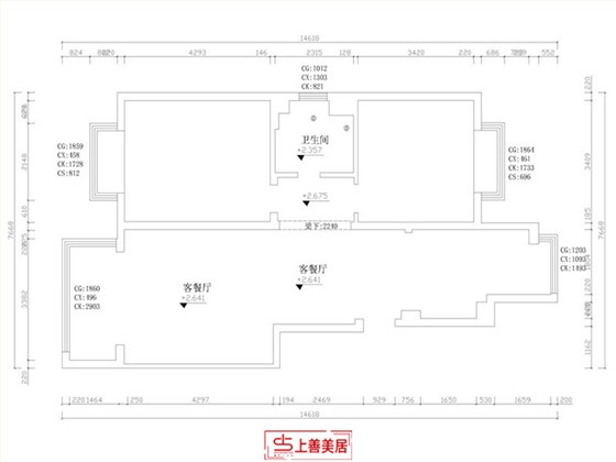 汇翠花园原始户型