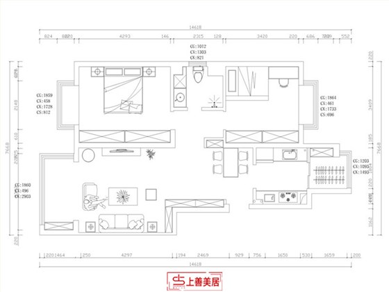 汇翠花园平面布局图