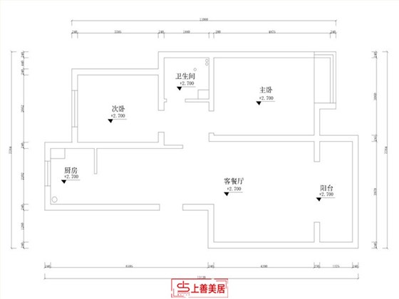 润佳花园原始户型图