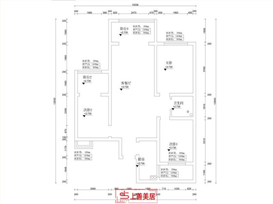 天悦城原始户型图