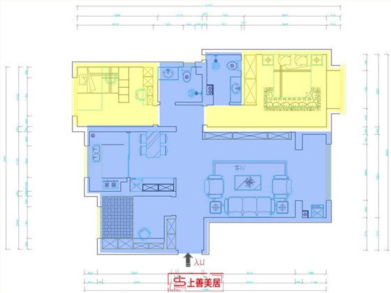 宁晋上城悦府动静分区图