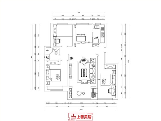 润德天悦城平面布局图