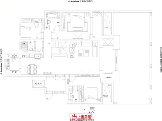 荣盛华府300平户型图