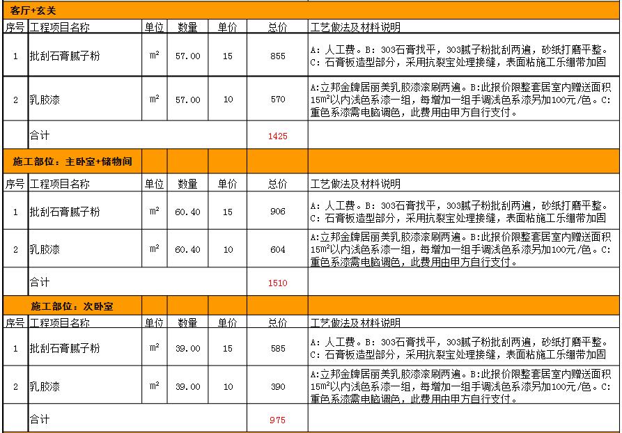 55平小户型装修两室一厅设计多少钱