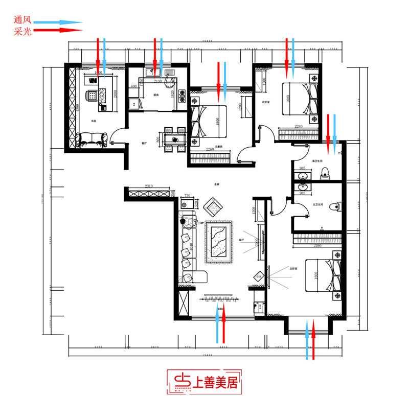 瀚唐/125㎡/北欧风