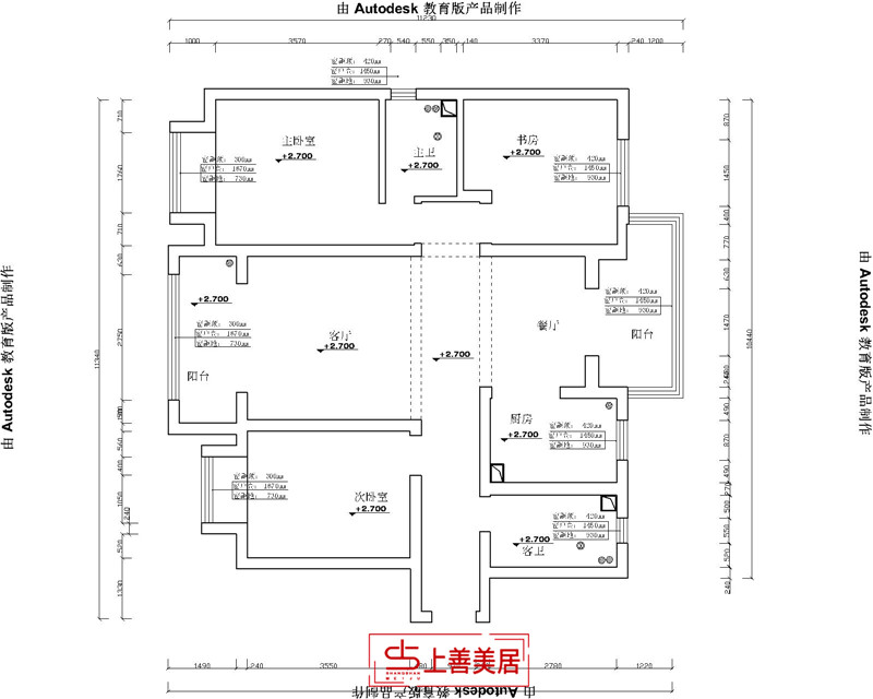 滨河华府/120㎡/中式