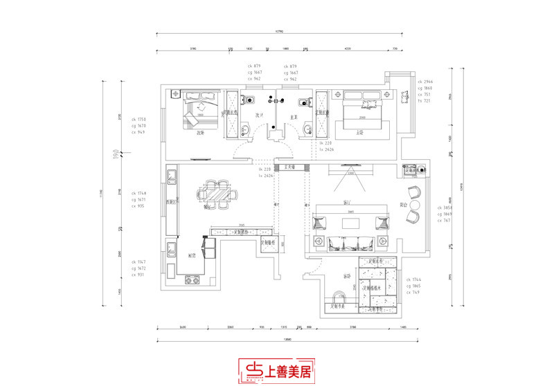 宁晋上城御府/160㎡/现代