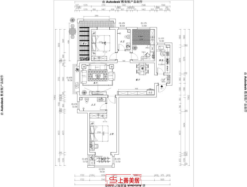 古运码头/130㎡/美式古典