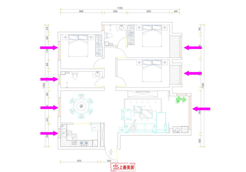 东南智慧城/145㎡/简约