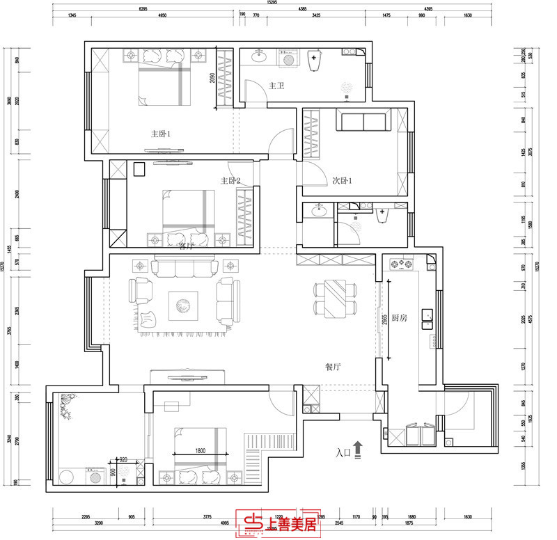 省二院/190㎡/现代简约