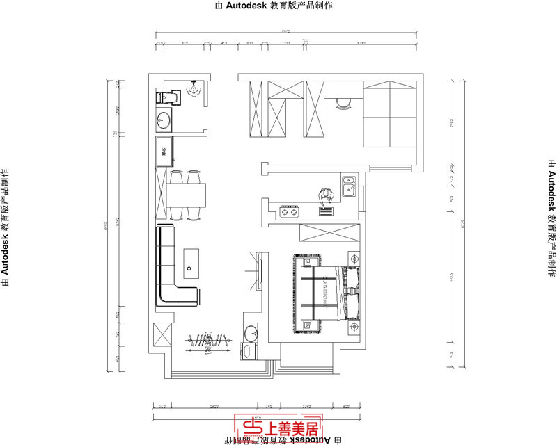 建堪家园/96㎡/北欧