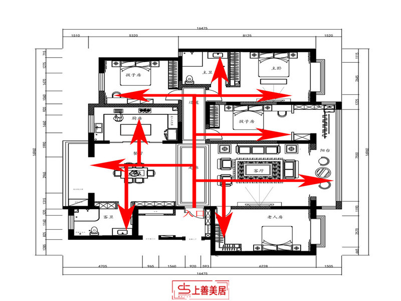 上东壹号/243㎡/简美