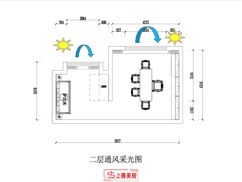 保利拉菲顶跃/210㎡/中式