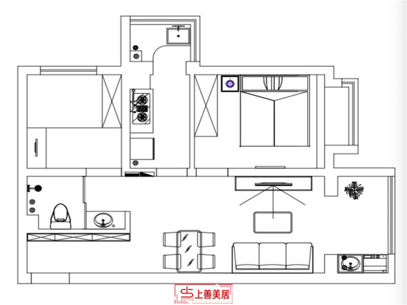 国宾壹号/66㎡/田园风