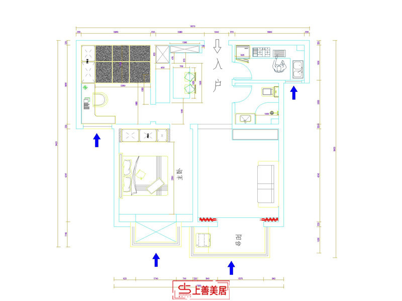 乐嘉名苑/88㎡/北欧