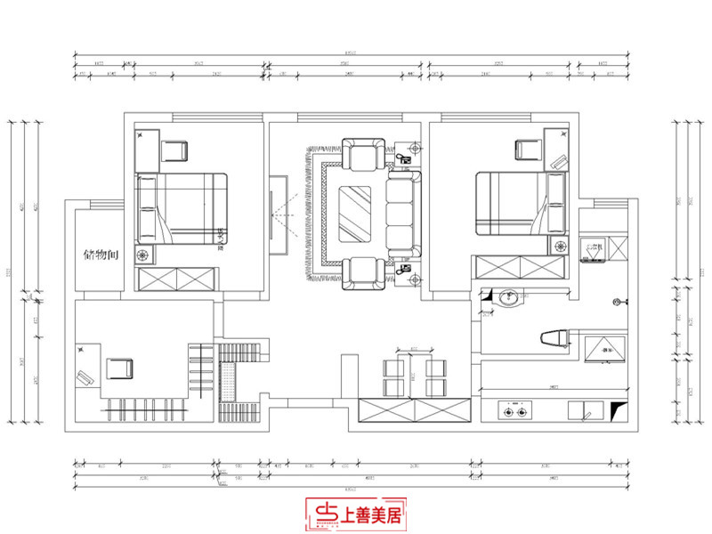 启锐园/110㎡/现代