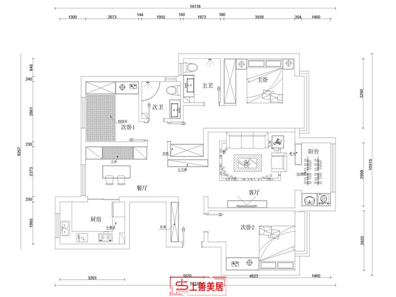 云熙府/136㎡/现代