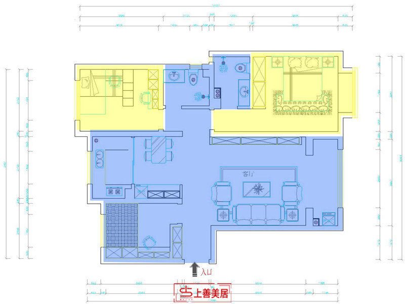 宁晋上城悦府/119㎡/现代