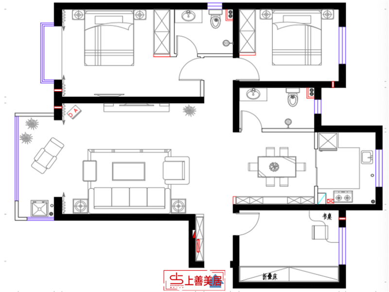 天玺名著/130㎡/现代