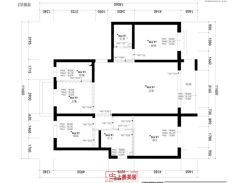 上东壹号/143㎡/现代轻奢