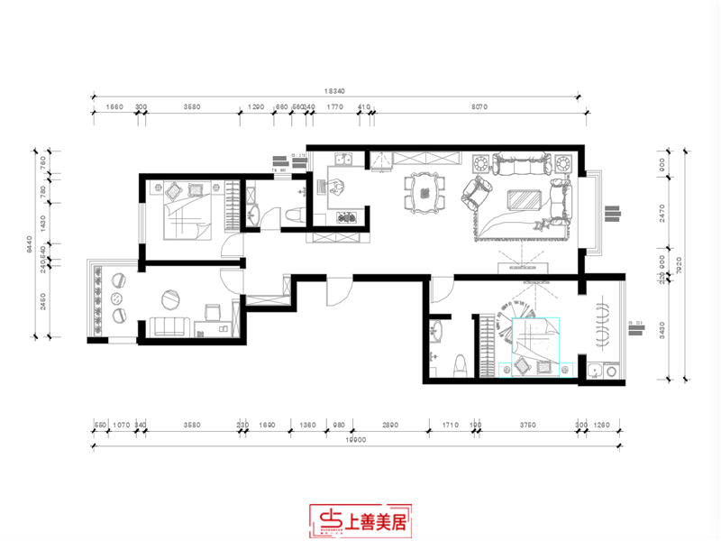 帝王国际/131㎡/现代