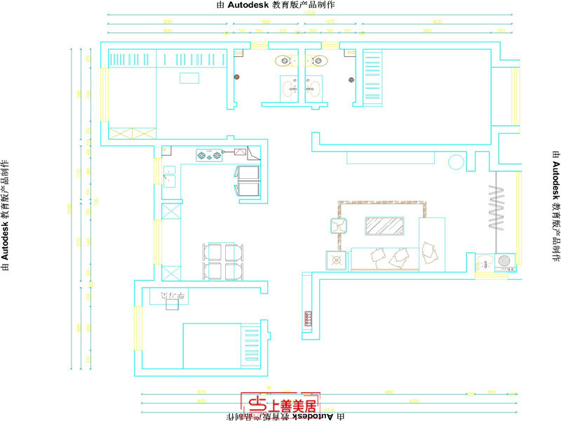 天佑家园/136㎡/简中