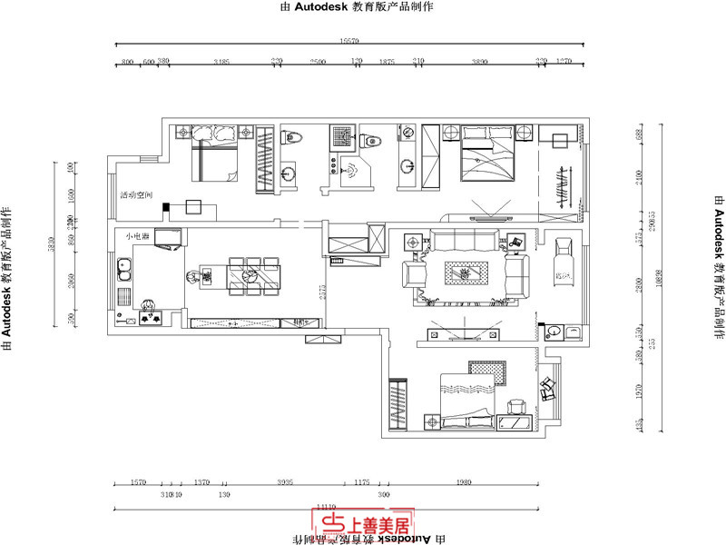 融创中心/180㎡/现代