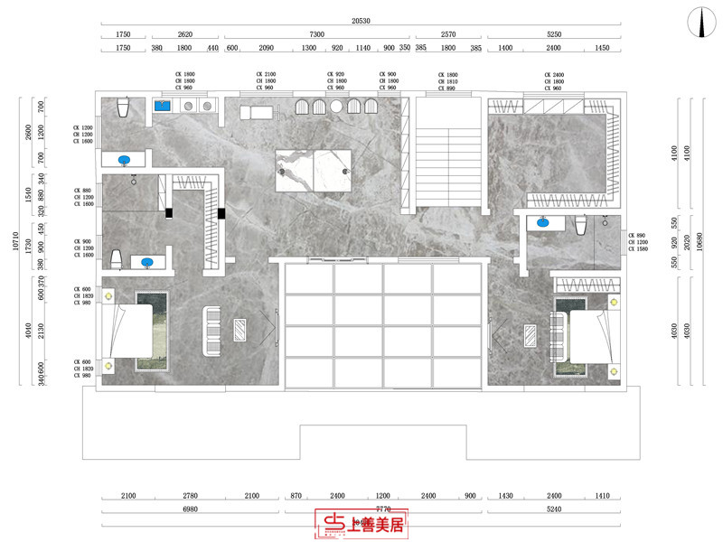 宁晋自建/300㎡/北欧