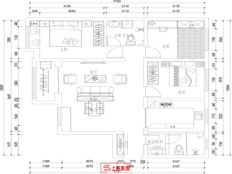 国宾壹号/120㎡/现代