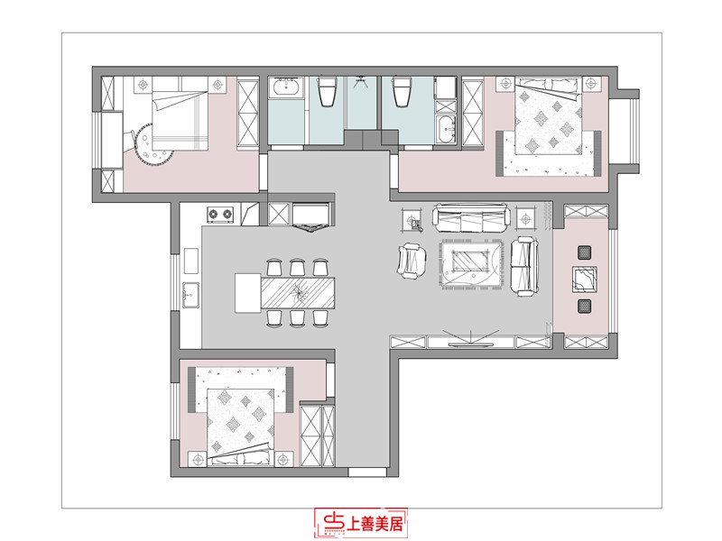 振二街北苑/140㎡/现代